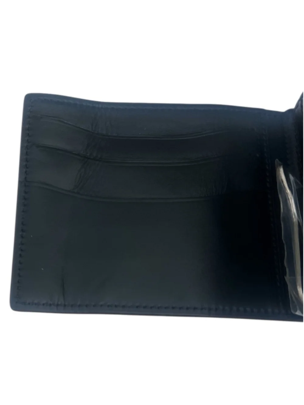 New Berluti Figure Scritto Venezia Leather Bifold Wallet with Money Clip Brown